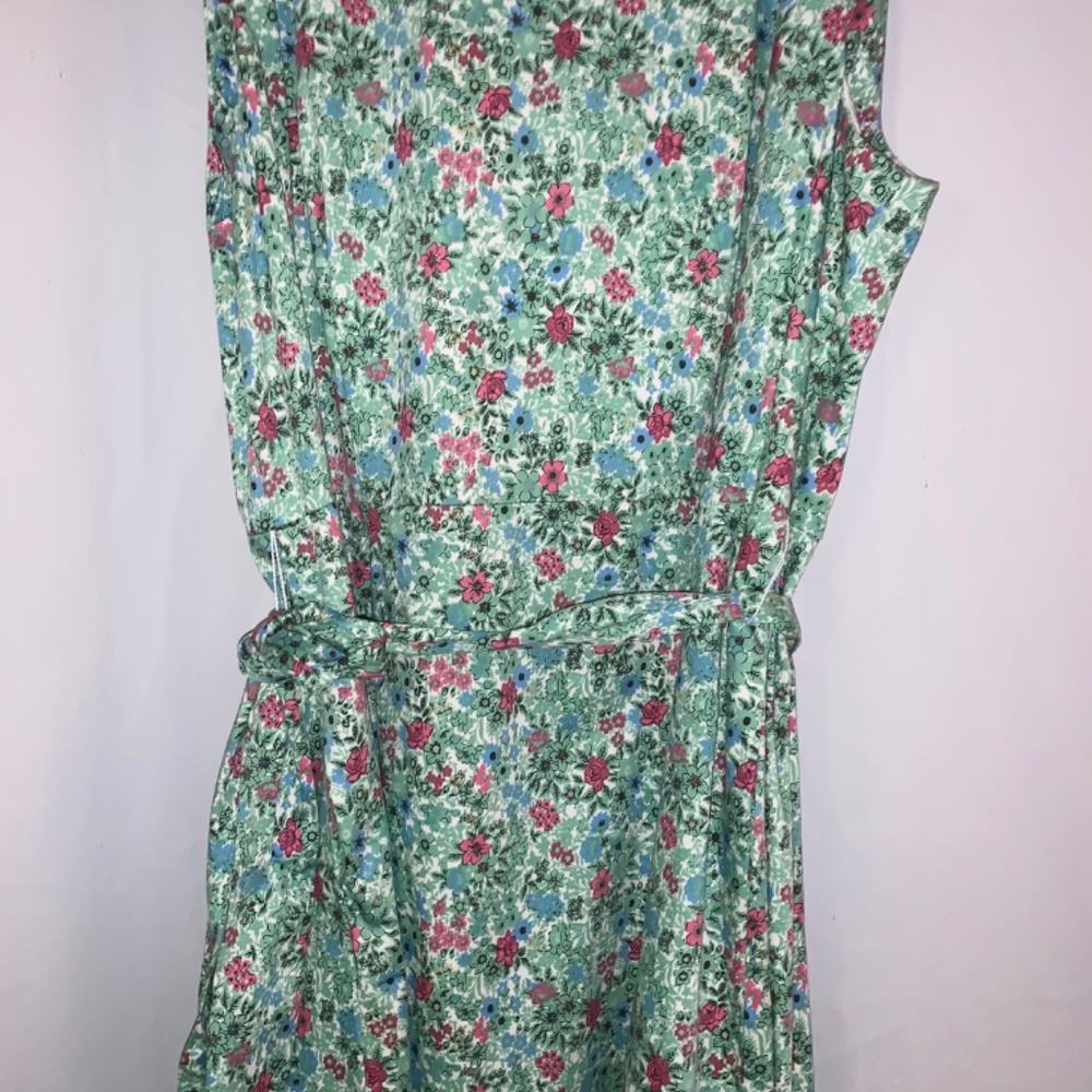 Anne Klein Sleeveless Floral Dress - Picture 3 of 10